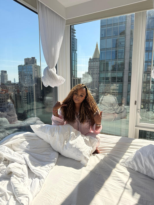 Vietnamese honey blonde pixie curly bundles