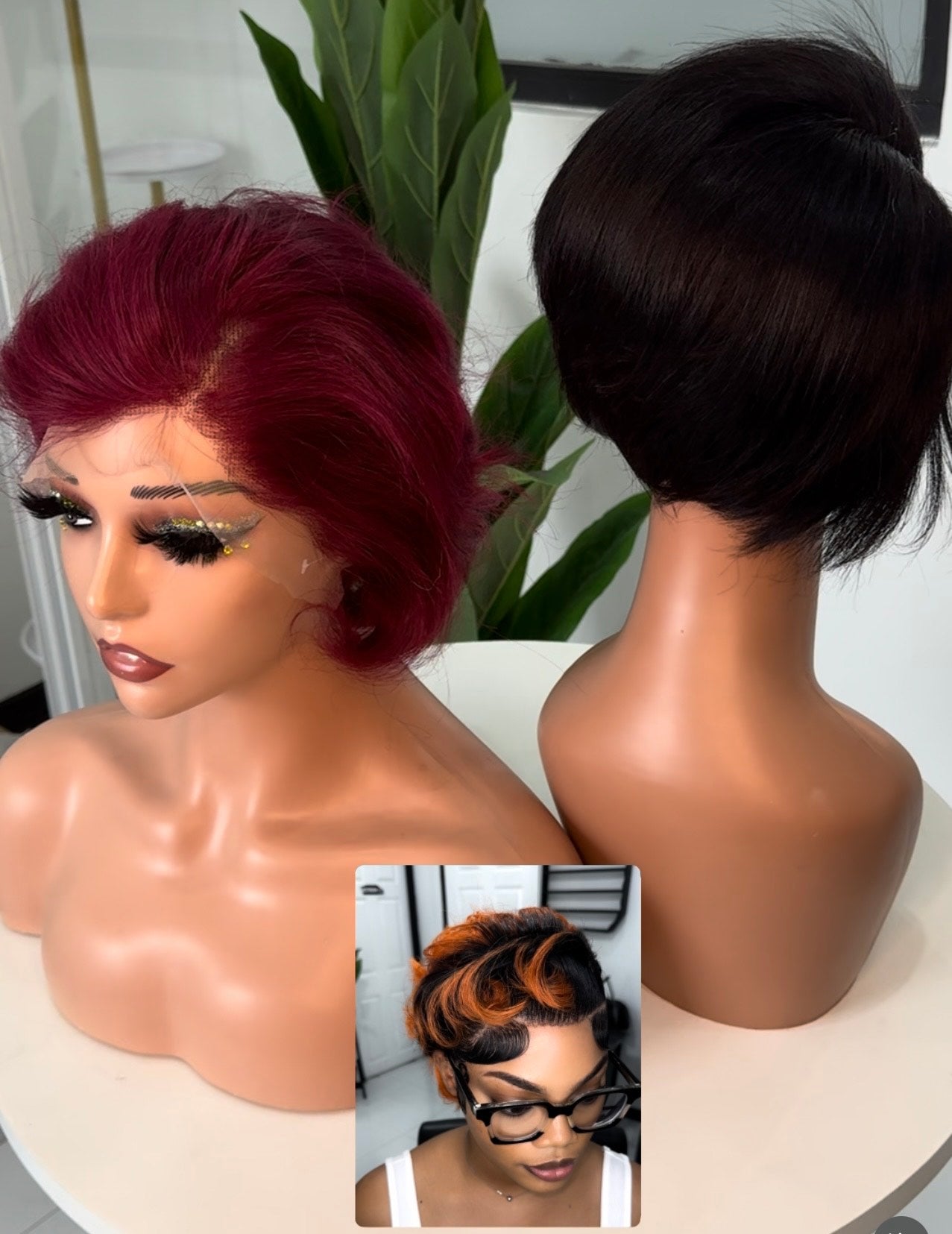 6-Inch Human Hair Bob Wig