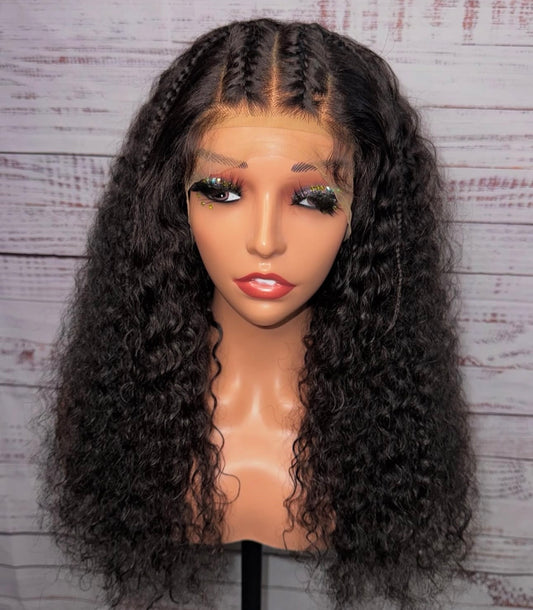 13x4 Deep Wave Lace Frontal Wig